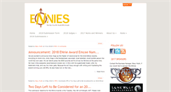 Desktop Screenshot of ennie-awards.com